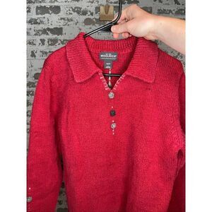 Woolrich | women vintage red wool blend sweater